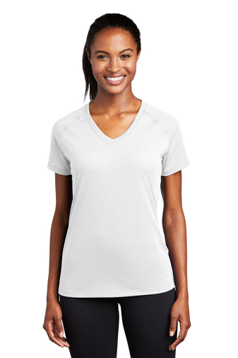 03 - Sport-Tek &#174;  Ladies Ultimate Performance V-Neck. LST700