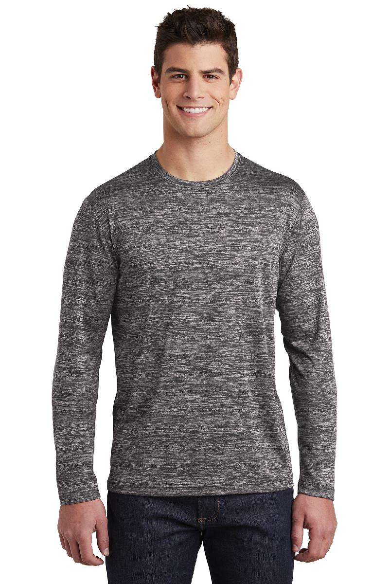 Sport-Tek ® PosiCharge ® Long Sleeve Electric Heather Tee