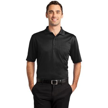 CornerStone &#174;  Select Snag-Proof Pocket Polo. CS412P