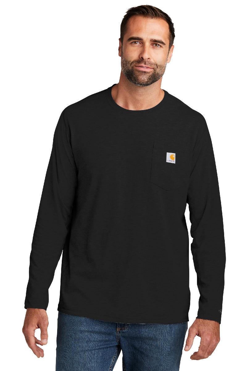 Carhartt Force Long Sleeve Pocket T-Shirt. CT104617