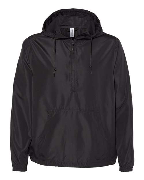 Independent Trading Co. - Unisex Lightweight Quarter-Zip Windbreaker Pullover Jacket - EXP54LWP