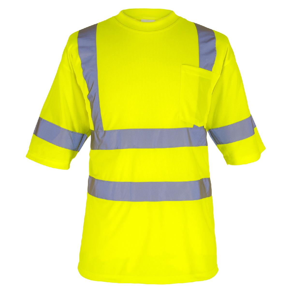   Class 3 Safety Green Short Sleeve T-Shirt. MAX470.