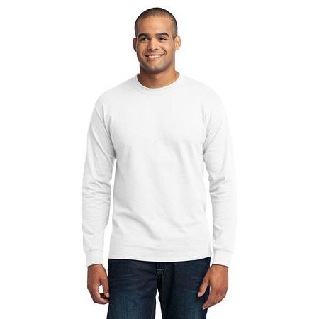 Port & Company &#174;  Tall Long Sleeve 50/50 Cotton/Poly T-Shirt. PC55LST