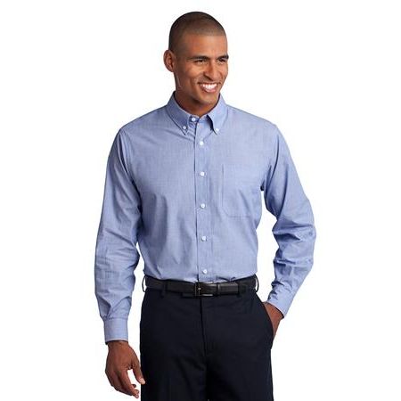 Port Authority &#174;  Crosshatch Easy Care Shirt. S640