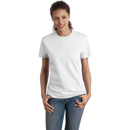 Hanes - Ladies Nano-T Cotton T-Shirt. SL04