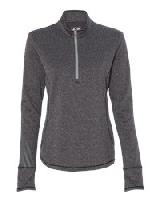 Golf Women's Brushed Terry Heather Quarter-Zip Jacket