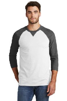 New Era Sueded Cotton 3/4-Sleeve Baseball Raglan Tee. NEA121