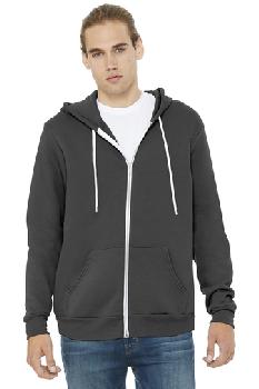 Bella+Canvas Unisex Sponge Fleece Full-Zip Hoodie. BC3739
