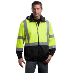 CornerStone - ANSI 107 Class 3 Safety Windbreaker. CSJ25