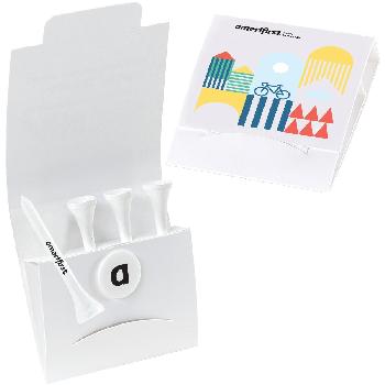 61012 4-1 Golf Tee Packet