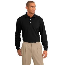 Port Authority - Rapid Dry Long Sleeve Polo.  K455LS