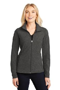 Port Authority &#174;  Ladies Heather Microfleece Full-Zip Jacket. L235