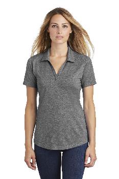 Sport-Tek Ladies PosiCharge Tri-Blend Wicking Polo. LST405