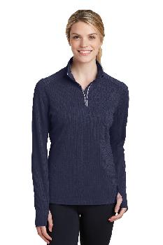 Ladies Quarter Zip Pullover. LST860