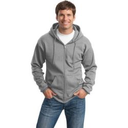 Port & Company - Classic Full-Zip Hooded Sweatshirt. PC78ZH