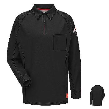 iQ SeriesTM LS Comfort Knit Polo - CAT 2. QT12