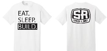  Eat Sleep Build Tee - Core Cotton Tee