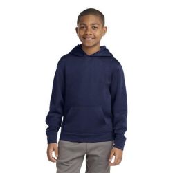 Sport-Tek &#174;  Youth Sport-Wick &#174;  Fleece Hooded Pullover. YST244