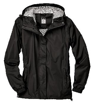 WOMEN’S WATERPROOF BREATHABLE PACKABLE RAIN JACKET. 6565