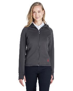 Spyder Ladies' Hayer Full-Zip Z Hooded Fleece Jacket